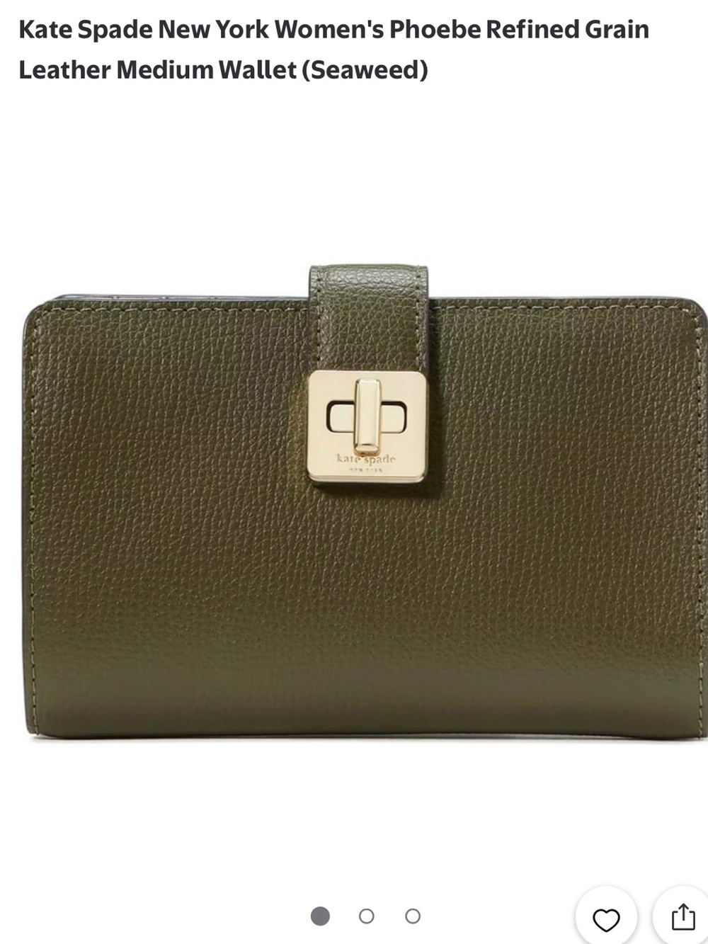 โ ๏ธโ ๏ธKATE SPADE phoebe wallet